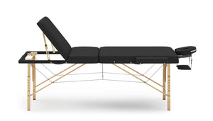 Massageliege 3-Zonen inkl. Knie- & Nackenrolle