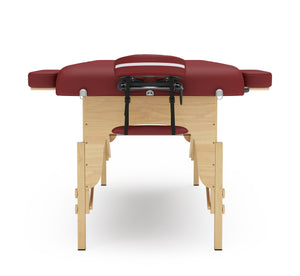 3-Zonen Massageliege rot