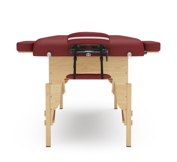 3-Zonen Massageliege rot