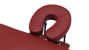 3-Zonen Massageliege rot