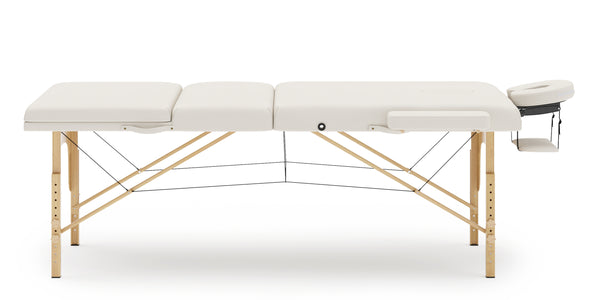 3-Zonen Massageliege creme