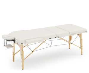 3-Zonen Massageliege creme