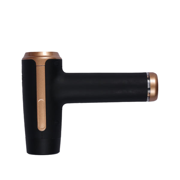 Massagepistole schwarz/gold