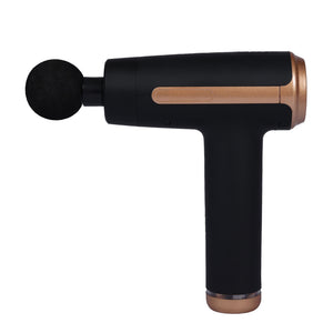 Massagepistole schwarz/gold