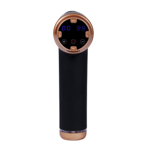 Massagepistole schwarz/gold