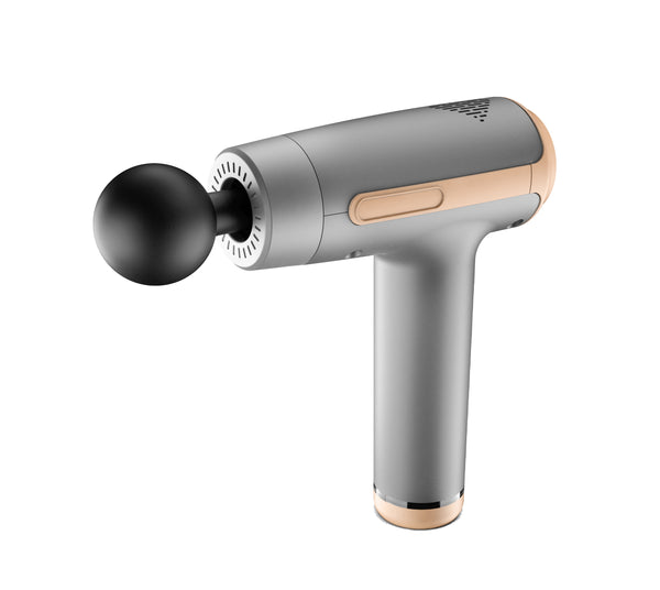 Massagepistole silber/gold