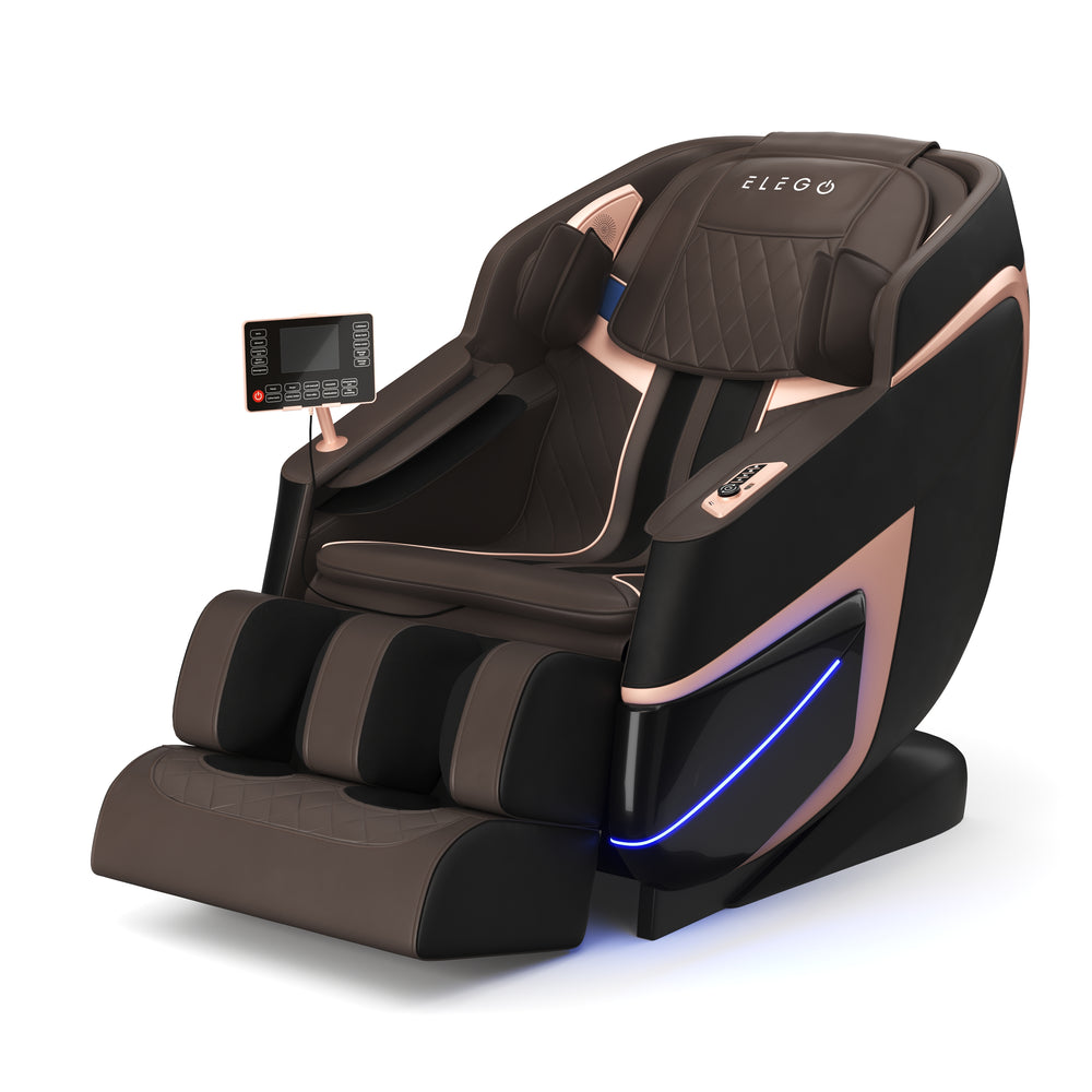 Poltrona massaggiante BLISSFUL SL TRACK nera