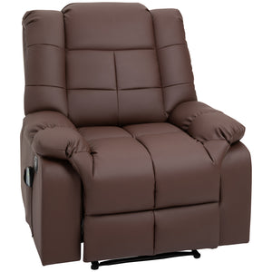 Massagesessel BigBUDDY Fernsehsessel mit Liegefunktion Braun