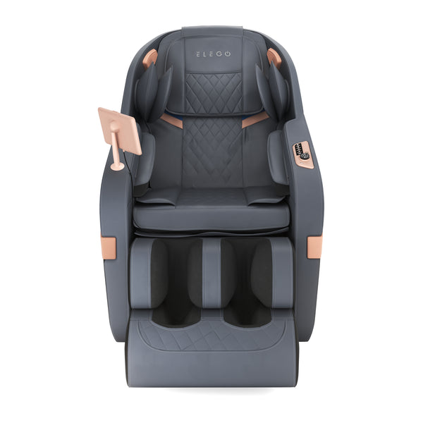 Massagesessel ELSWEIR anthrazit/schwarz