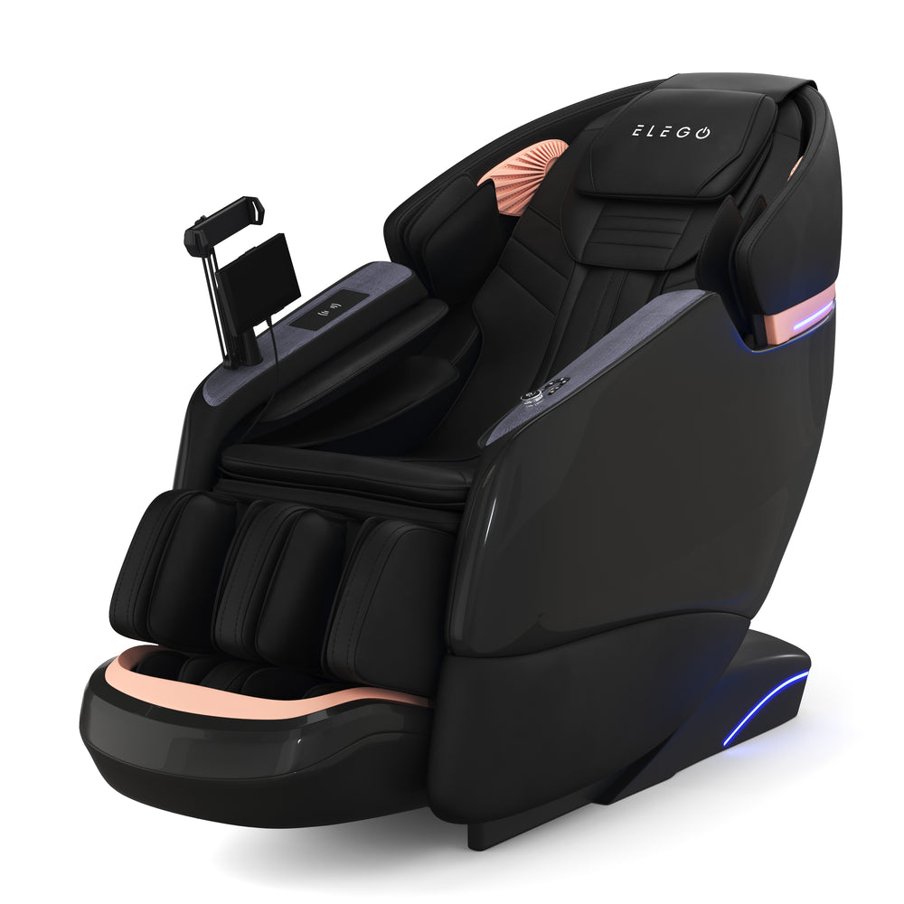 Poltrona massaggiante ELYSIAN SL TRACK nera