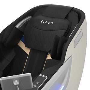 Massagesessel MELLORA SL TRACK schwarz/weiss