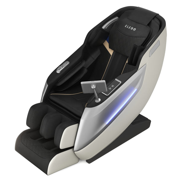 Massagesessel MELLORA SL TRACK schwarz/weiss