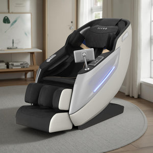 Massagesessel MELLORA SL TRACK schwarz/weiss