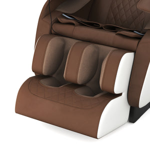 Massagesessel REVIO braun/weiss
