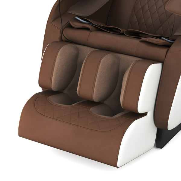 Massagesessel REVIO braun/weiss