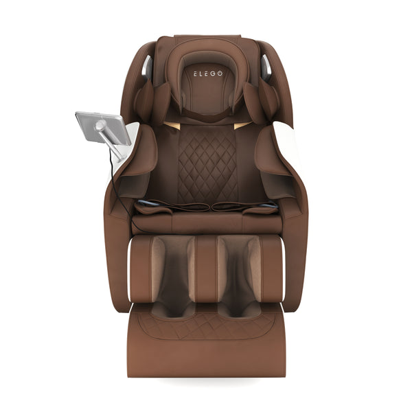 Massagesessel REVIO braun/weiss