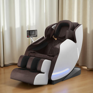 Massagesessel SERENE weiss/braun