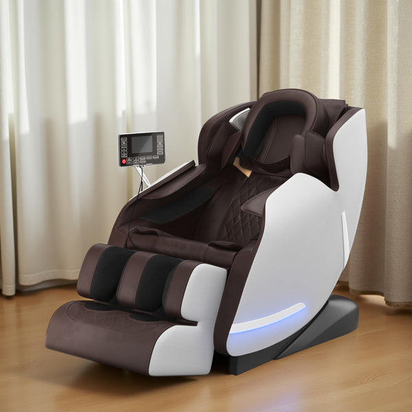 Massagesessel SERENE weiss/braun