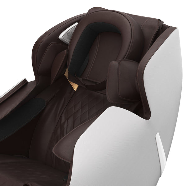 Massagesessel SERENE weiss/braun