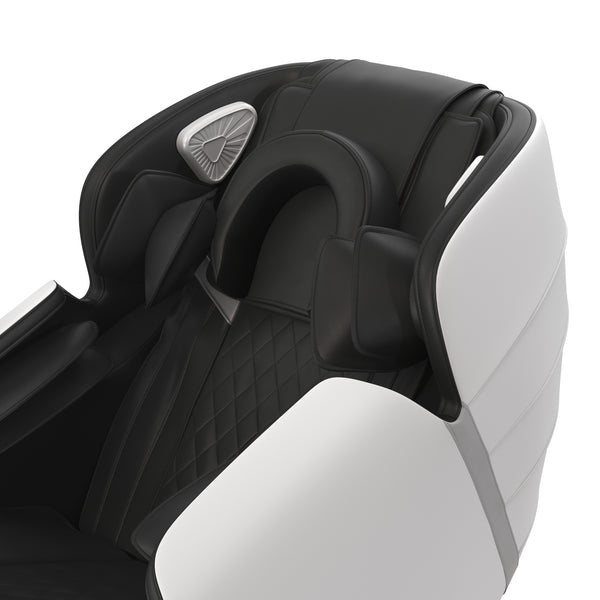 Massagesessel WELLNESS schwarz/weiss