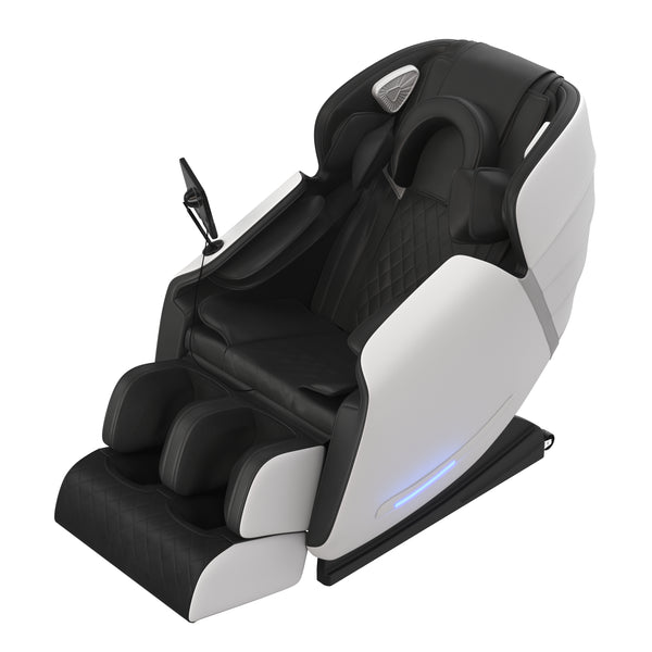 Massagesessel WELLNESS schwarz/weiss