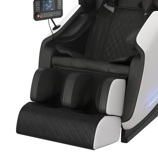 Massagesessel WELLNESS schwarz/weiss