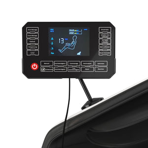 Massagesessel WELLNESS schwarz/weiss