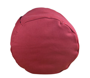 Meditationskissen 20 cm bordeaux