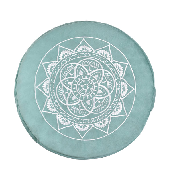 Meditationskissen Samt 40 x 20 cm mint