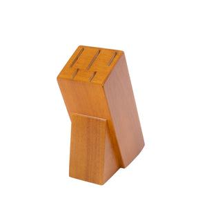 Messerblock Set Holz 6-teilig natur