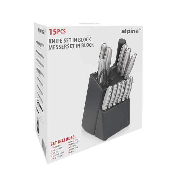 Messerblock Set 15-teilig