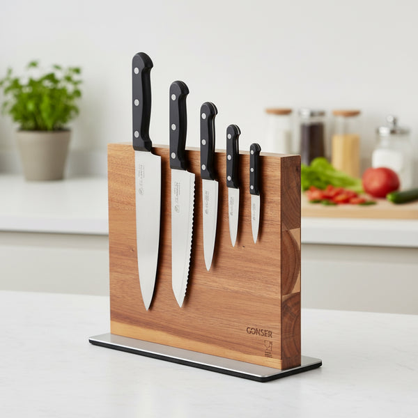 Messerhalterung Holz magnetisch
