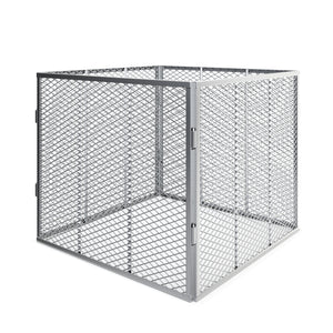 Komposter Metall 450L 80 x 80 x 70 cm