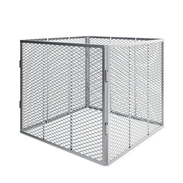 Komposter Metall 450L 80 x 80 x 70 cm