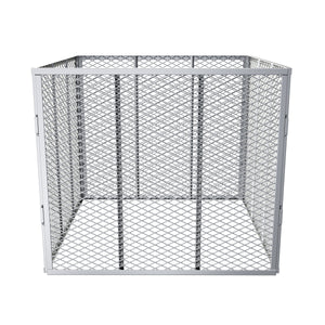 Komposter Metall 450L 80 x 80 x 70 cm