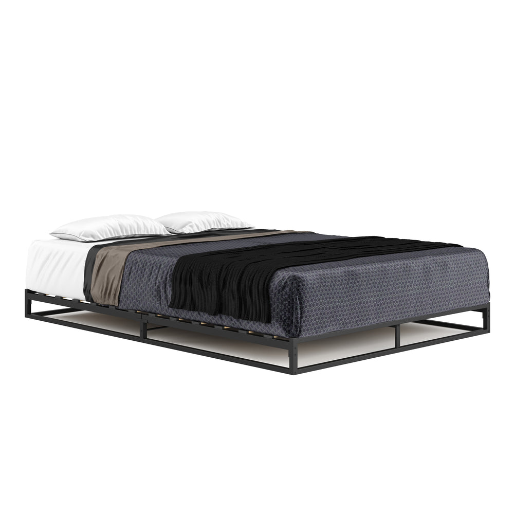 ANKARA metal bed 140 x 200 x 15 cm black