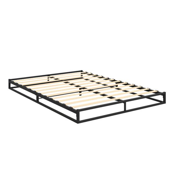 Metallbett ANKARA 140 x 200 x 15 cm schwarz