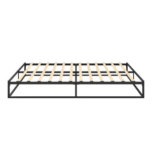 Metallbett ANKARA 140 x 200 x 25 cm schwarz