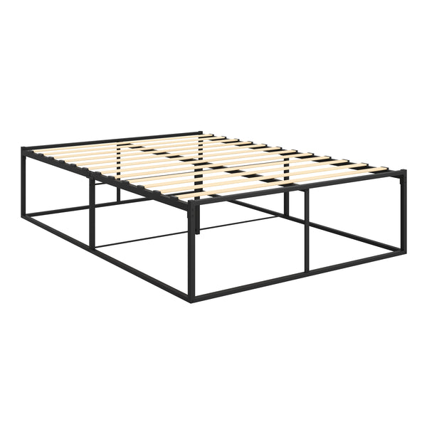 Metallbett ANKARA 140 x 200 x 45 cm schwarz
