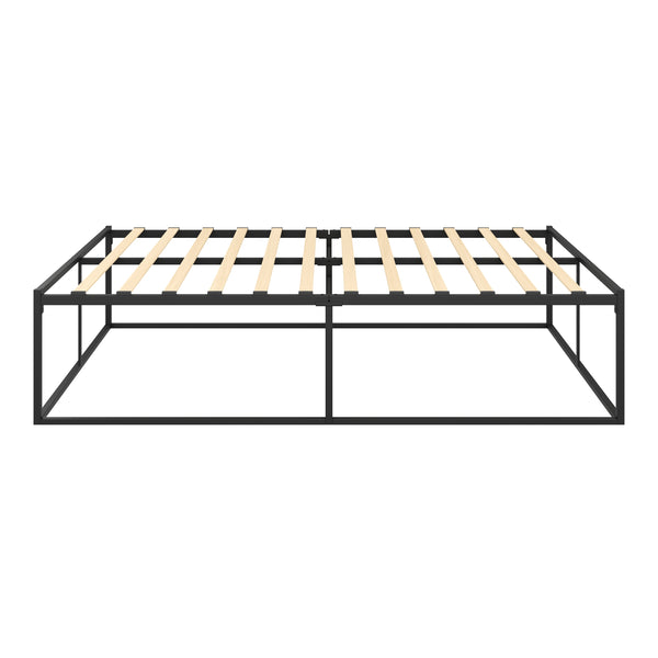 Metallbett ANKARA 140 x 200 x 45 cm schwarz