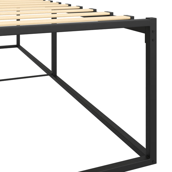 Metallbett ANKARA 140 x 200 x 45 cm schwarz