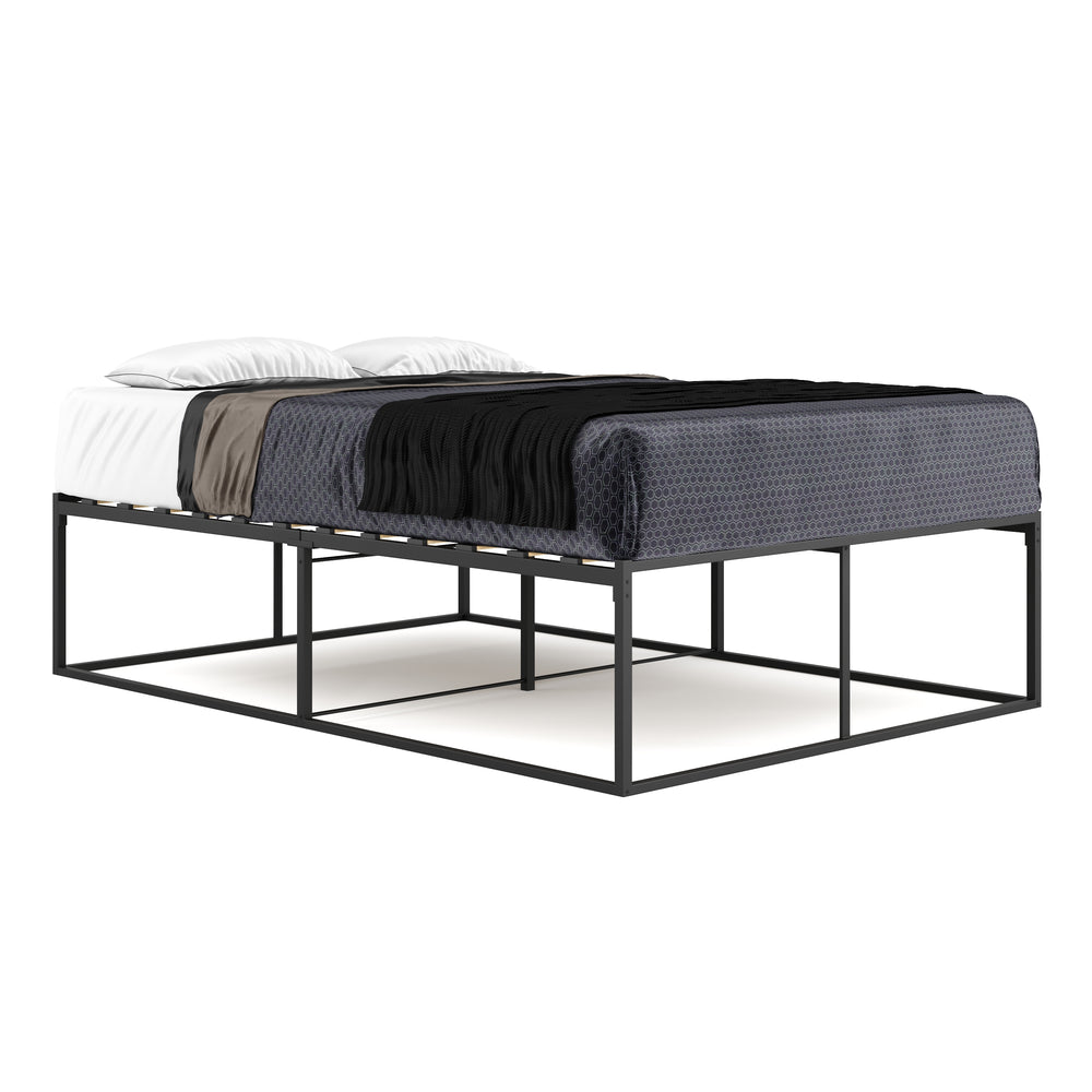 ANKARA metal bed 140 x 200 x 45 cm black