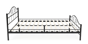 Metallbett AURELIE 180 x 200 cm schwarz