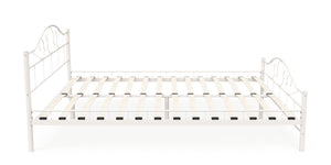 Metallbett AURELIE 160 x 200 cm weiss