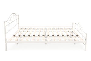 Metallbett AURELIE 180 x 200 cm weiss
