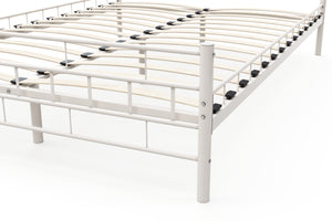 Metallbett CIEL 140 x 200 cm weiss