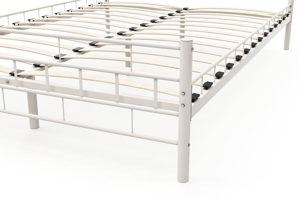 Metallbett CIEL 140 x 200 cm weiss