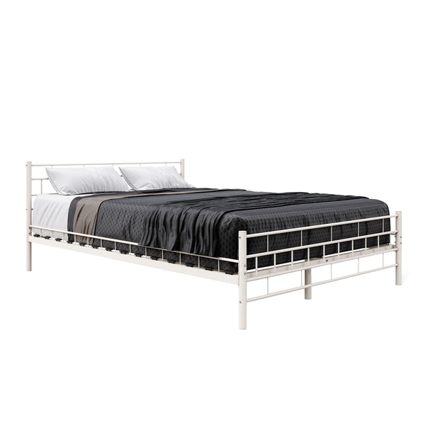 Metallbett CIEL 140 x 200 cm weiss