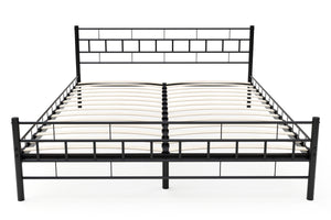 Metallbett CIEL 160 x 200 cm schwarz