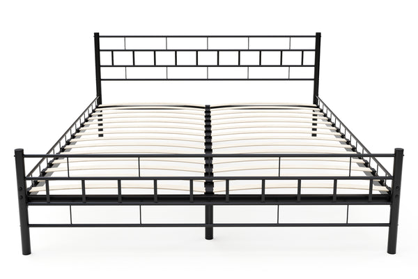 Metallbett CIEL 160 x 200 cm schwarz